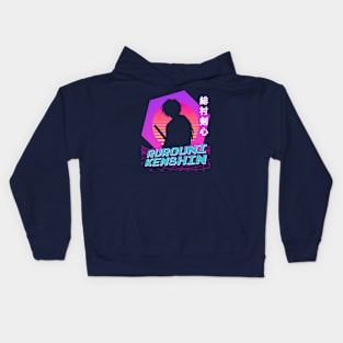 Rurouni Kenshin - Vaporwave Kids Hoodie